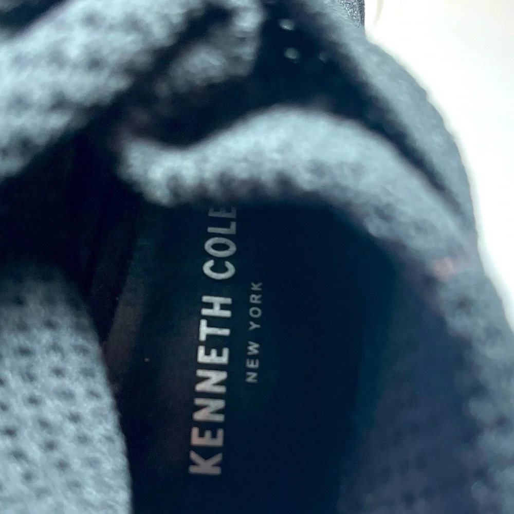 Kenneth Cole Open Toe Round Heel Black Ankle Party Cocktail Booties Sz 8.5 M
